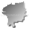 65270, Missouri (Gray Gradient Fill with Shadow)