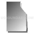 68879, Nebraska (Gray Gradient Fill with Shadow)