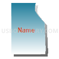 68879, Nebraska (Blue Gradient Fill with Shadow)
