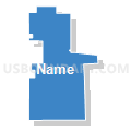68946, Nebraska (Solid Fill with Shadow)