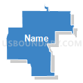 69042, Nebraska (Solid Fill with Shadow)