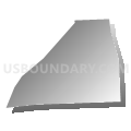 33154, Florida (Gray Gradient Fill with Shadow)