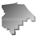 46517, Indiana (Gray Gradient Fill with Shadow)