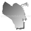 32348, Florida (Gray Gradient Fill with Shadow)