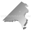 20015, District of Columbia (Gray Gradient Fill with Shadow)