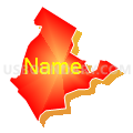 18517, Pennsylvania (Bright Blending Fill with Shadow)