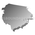 23140, Virginia (Gray Gradient Fill with Shadow)