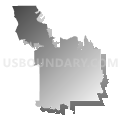 59920, Montana (Gray Gradient Fill with Shadow)