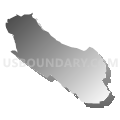 95138, California (Gray Gradient Fill with Shadow)