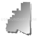 74864, Oklahoma (Gray Gradient Fill with Shadow)