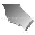 93452, California (Gray Gradient Fill with Shadow)