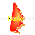 01464, Massachusetts (Bright Blending Fill with Shadow)