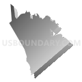 01468, Massachusetts (Gray Gradient Fill with Shadow)