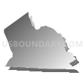 Fountain Run CCD, Monroe County, Kentucky (Gray Gradient Fill with Shadow)