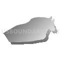 District 6, Fairmount, Somerset County, Maryland (Gray Gradient Fill with Shadow)