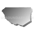 District 3, Myers, Carroll County, Maryland (Gray Gradient Fill with Shadow)