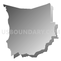 La Conner CCD, Skagit County, Washington (Gray Gradient Fill with Shadow)