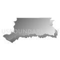 District 2, Wetzel County, West Virginia (Gray Gradient Fill with Shadow)