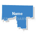 State House District 5, Alabama (Solid Fill with Shadow)