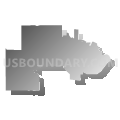State House District 29B, Minnesota (Gray Gradient Fill with Shadow)