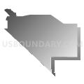 Assembly District 36, Nevada (Gray Gradient Fill with Shadow)