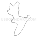 General Assembly District 1, New Jersey (Light Gray Border)