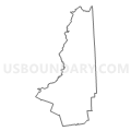 State Senate District 1, New Hampshire (Light Gray Border)
