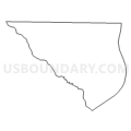 Census Tract 9502, Jackson County, Alabama (Light Gray Border)