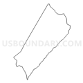 Census Tract 9604, DeKalb County, Alabama (Light Gray Border)