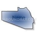 Census Tract 9661.05, Santa Cruz County, Arizona (Radial Fill with Shadow)