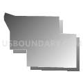 Census Tract 1032.09, Maricopa County, Arizona (Gray Gradient Fill with Shadow)