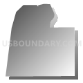 Census Tract 1035.02, Maricopa County, Arizona (Gray Gradient Fill with Shadow)
