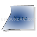 Census Tract 8127, Maricopa County, Arizona (Radial Fill with Shadow)