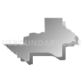 Census Tract 2168.48, Maricopa County, Arizona (Gray Gradient Fill with Shadow)