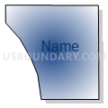 Census Tract 3200.07, Maricopa County, Arizona (Radial Fill with Shadow)