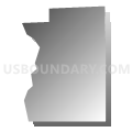 Census Tract 4202.07, Maricopa County, Arizona (Gray Gradient Fill with Shadow)