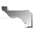 Census Tract 6102, Maricopa County, Arizona (Gray Gradient Fill with Shadow)