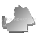 Census Tract 6101, Maricopa County, Arizona (Gray Gradient Fill with Shadow)