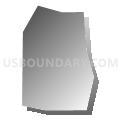 Census Tract 1167.18, Maricopa County, Arizona (Gray Gradient Fill with Shadow)