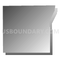 Census Tract 3199.03, Maricopa County, Arizona (Gray Gradient Fill with Shadow)
