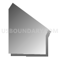 Census Tract 27.05, San Bernardino County, California (Gray Gradient Fill with Shadow)