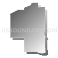 Census Tract 78, San Bernardino County, California (Gray Gradient Fill with Shadow)