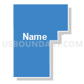 Census Tract 39, San Bernardino County, California (Solid Fill with Shadow)