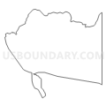 Census Tract 9518.03, Garfield County, Colorado (Light Gray Border)