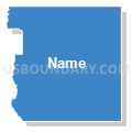 Census Tract 9403, La Plata County, Colorado (Solid Fill with Shadow)