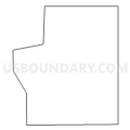 Census Tract 98.40, Jefferson County, Colorado (Light Gray Border)