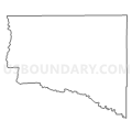 Census Tract 36, Pueblo County, Colorado (Light Gray Border)
