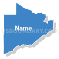 Census Tract 28.06, Pueblo County, Colorado (Solid Fill with Shadow)