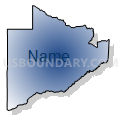 Census Tract 28.06, Pueblo County, Colorado (Radial Fill with Shadow)