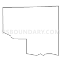 Census Tract 134.02, Boulder County, Colorado (Light Gray Border)